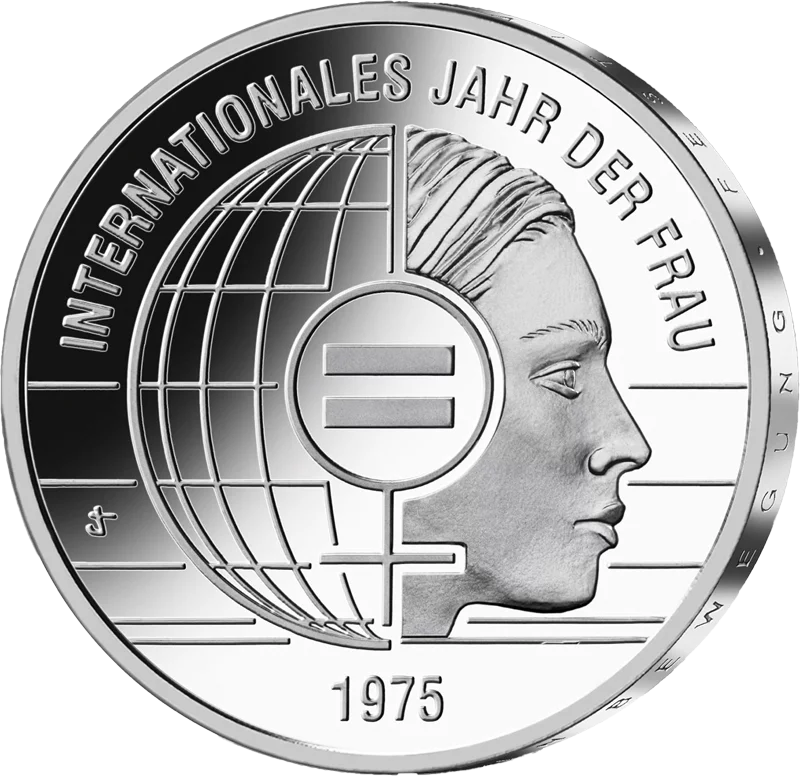 20 Euro BRD 50 Jahre Internationales Jahr der Frau 2025 Polierte Platte