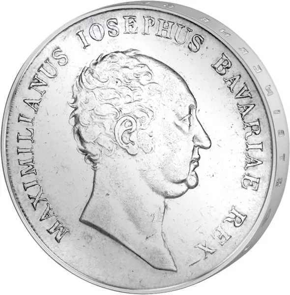 Kronentaler Bayern König Maximilian l. Joseph 1809-1825 sehr schön