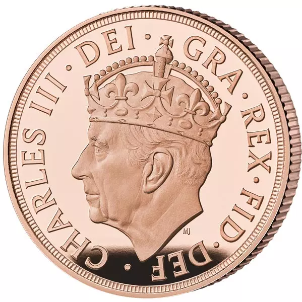 Coronation Sovereign Großbritannien Gekrönter Charles III. 2023 PP