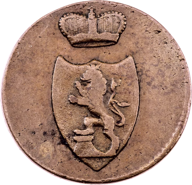 3 Pfennig Reuß Fürst Heinrich XIX. 1817 - 1833