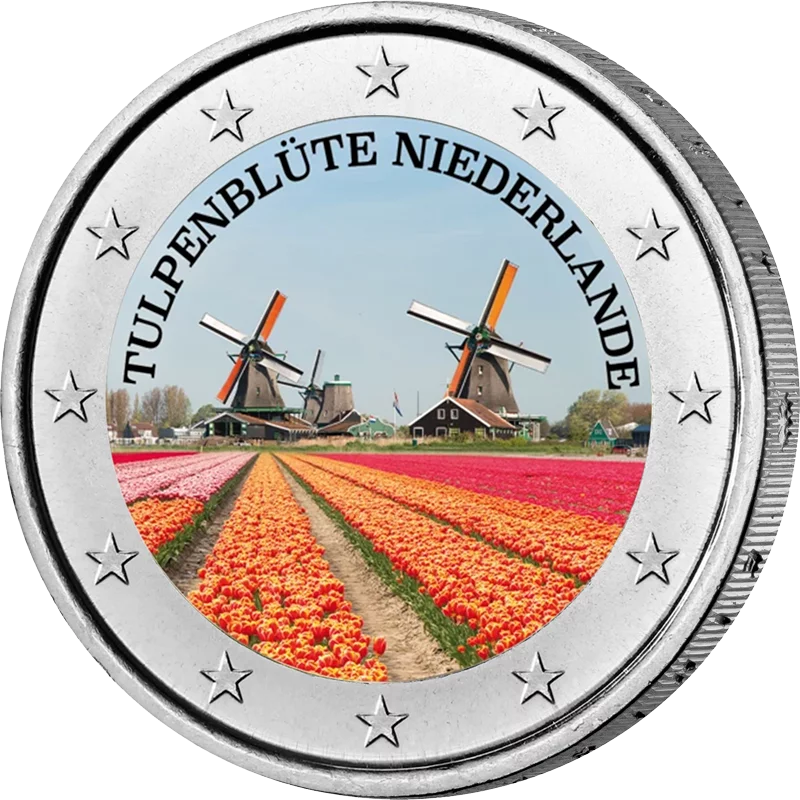 4 x 2 Euro Europas Blütenwunder