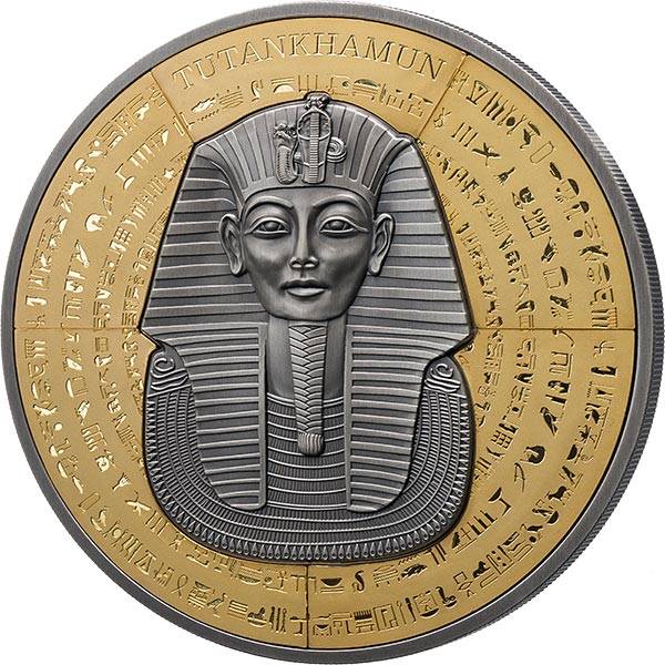 500 Francs Dschibuti 100 Jahre Tutachamun Puzzle Münze 2022