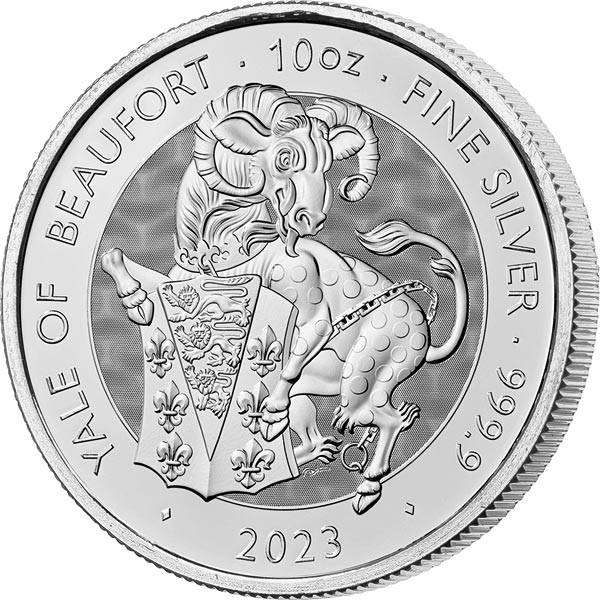 10 Unzen Silber Großbritannien Yale of Beaufort 2021
