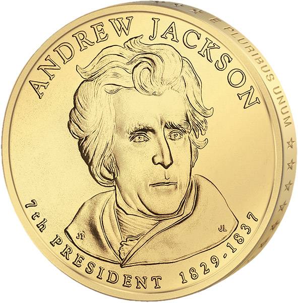 1 Dollar USA Andrew Jackson 2008 Stempelglanz