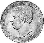Taler Doppeltaler Paul Friedrich August 1840  ss-vz