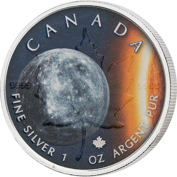 5 Dollars Kanada Maple Leaf Merkur 2022