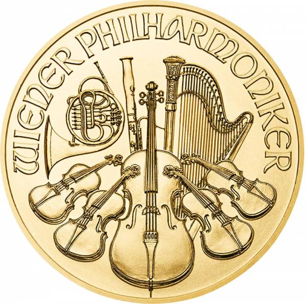 1/10 Unze Gold Österreich Philharmoniker 2022