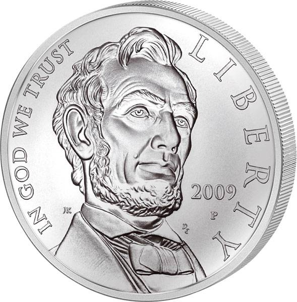 1 Dollar USA 200. Geburtstag Abraham Lincoln 2009