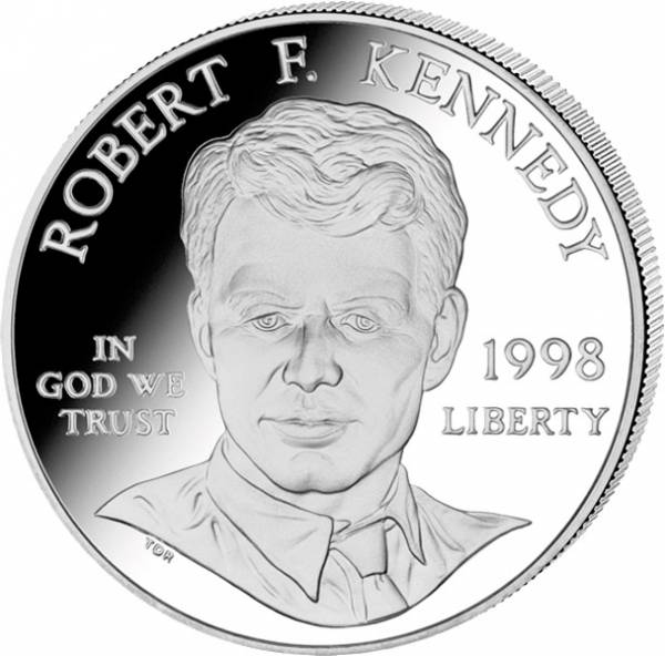 1 Dollar USA Robert F. Kennedy 1998 Stempelglanz