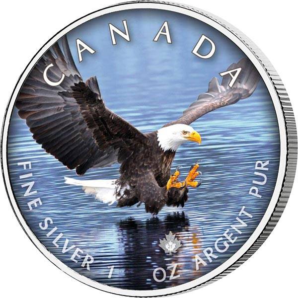 5 Dollars Kanada The Trails of Wildlife Adler 2021