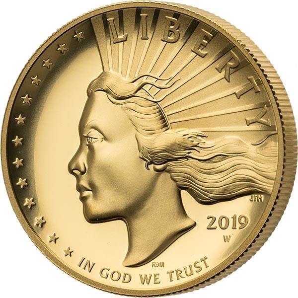 1 Unze Gold USA Liberty 2019
