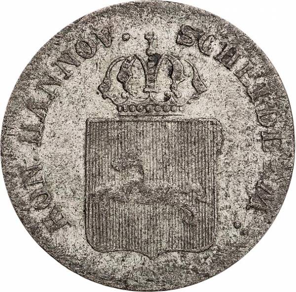 4 Pfennig Hannover König Wilhelm IV. 1835-1837