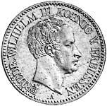 Taler  Friedrich Wilhelm III. 1823-1826  Sehr schön
