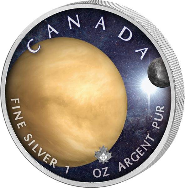 5 Dollars Kanada Maple Leaf Venus 2022