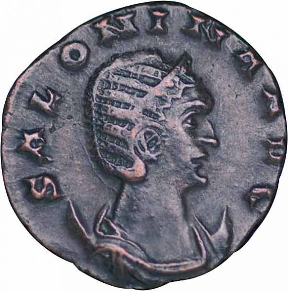 Antoninian Rom Kaiserin Cornelia Salonina gest. 268 n.Chr. Sehr schön