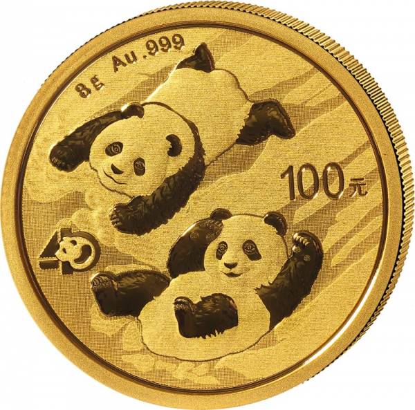 100 Yuan China Panda 2022