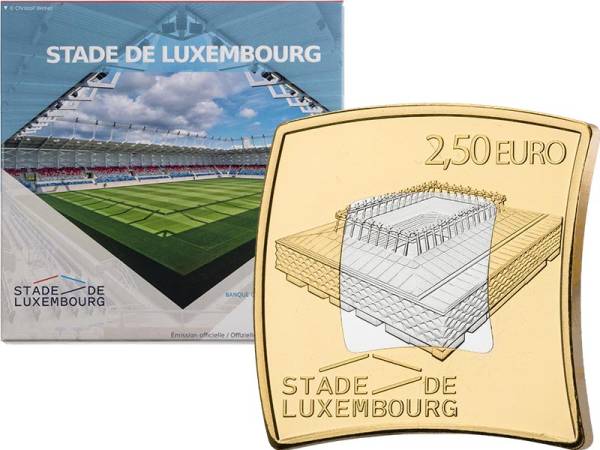 2,5 Euro Luxemburg Stadion von Luxemburg 2022