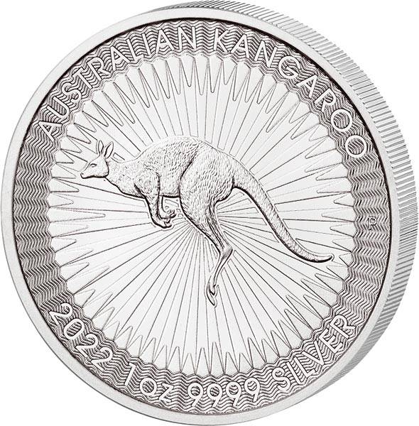 1 Unze Silber Australien Känguru 2022