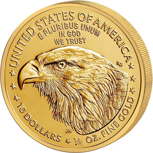 1/4 Unze Gold USA American Eagle 2022
