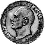 3 Mark Mecklenburg-Strelitz Adolf Friedrich V. 1913 Vorzüglich