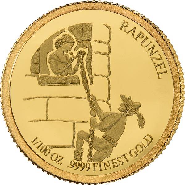 20 Dollars Liberia Märchen Edition Rapunzel 2022