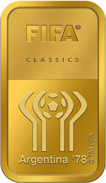 10 Dollars Salomonen FIFA Classics Argentinien 1978