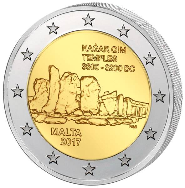 2 Euro Malta Hagar Qim 2017