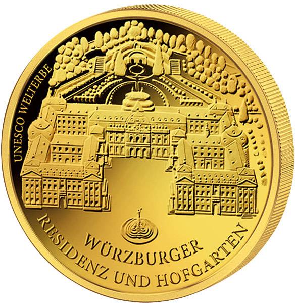 100 Euro BRD UNESCO-Weltkulturerbe Würzburg 2010