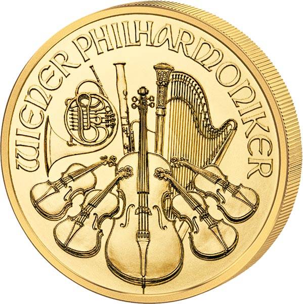 1 Unze Gold Österreich Philharmoniker 2022