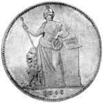 Geschichts-Doppeltaler Maximilian II. 1848 Silber Vorzüglich