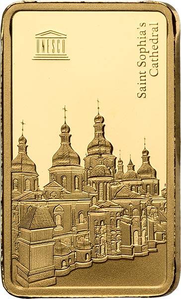 Gedenkprägung UNESCO Saint Sophia Cathedral - Ukraine
