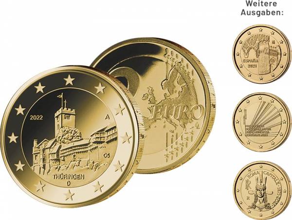 2-Euro-Münz-Kollektion: 2 Euro als Premiumausgaben