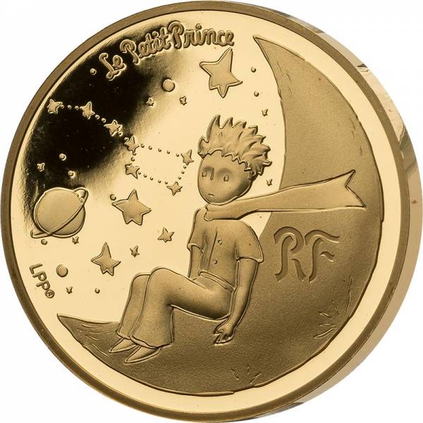 50 Euro Frankreich 75. Jahre Der Kleine Prinz - Mond 2021