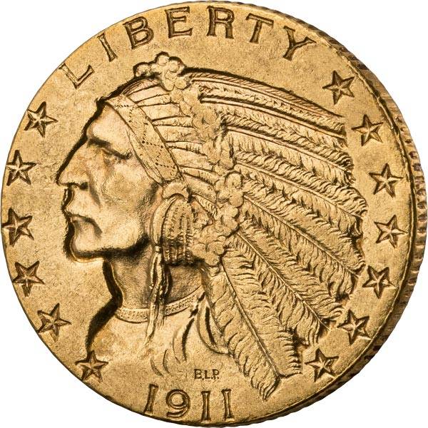 5 Dollars USA Indianerkopf 1908-1929