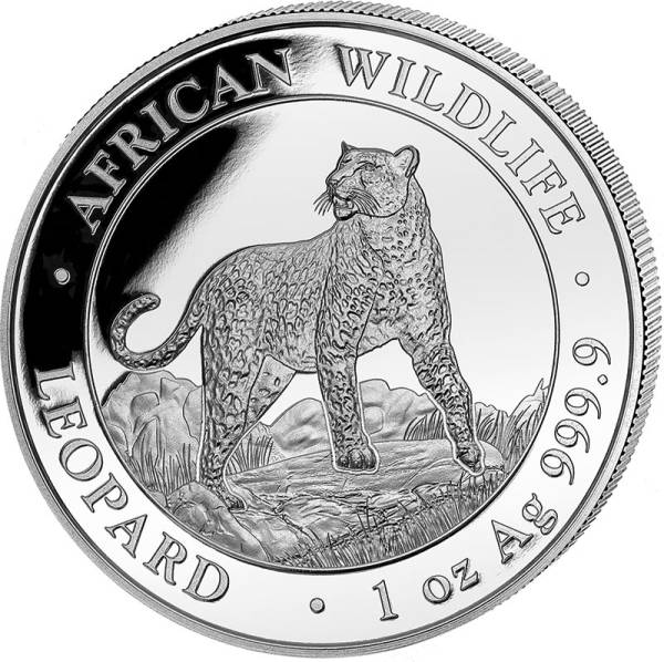 1 Unze Silber Somalia Leopard 2022