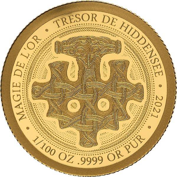 100 Francs Kongo Magie des Goldes - Wikinger und Hiddensee Schätze 2021