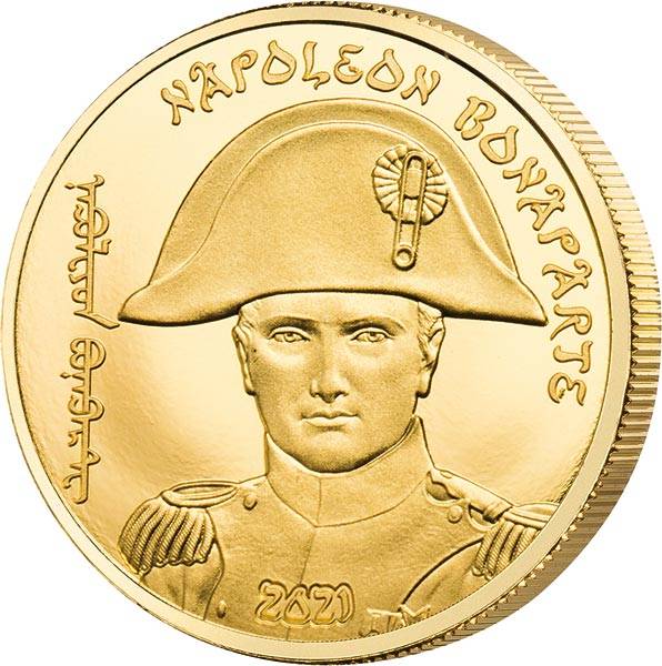 1.000 Togrog Mongolei Napoleon Bonaparte 2021