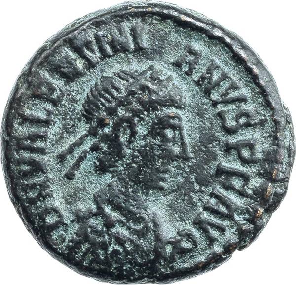 1/2 Centenionalis Kaiser Valentinianus II. 375 - 392