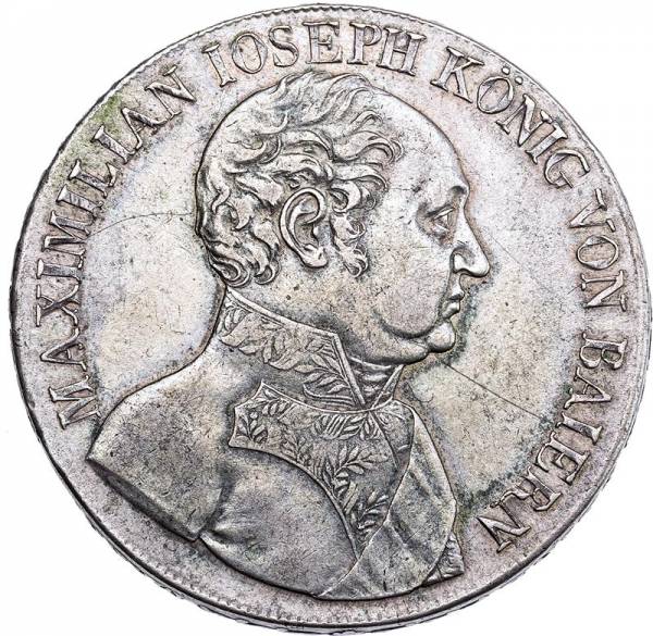 Konventionstaler Bayern König Maximilian Joseph 1822-1825