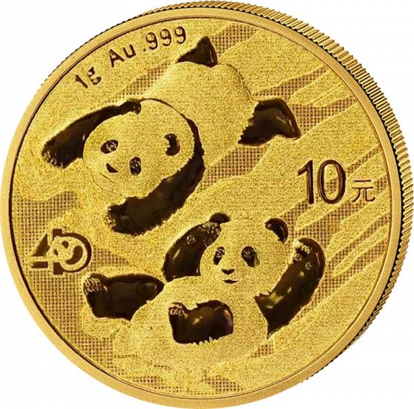 10 Yuan China Panda 2022