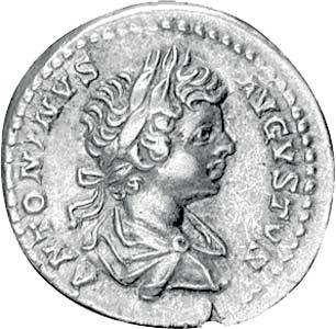 Denar Kaiser Caracalla 196-217 n.Chr. Sehr schön