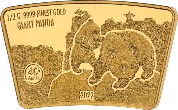 10 Dollars Salomonen Giant Panda 2008, 2022