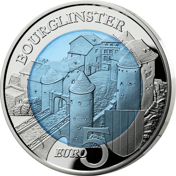 5 Euro Luxemburg Schloss Bourglinster 2019