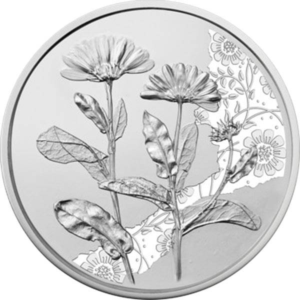10 Euro Österreich Mit der Sprache der Blumen - Die Ringelblume 2022