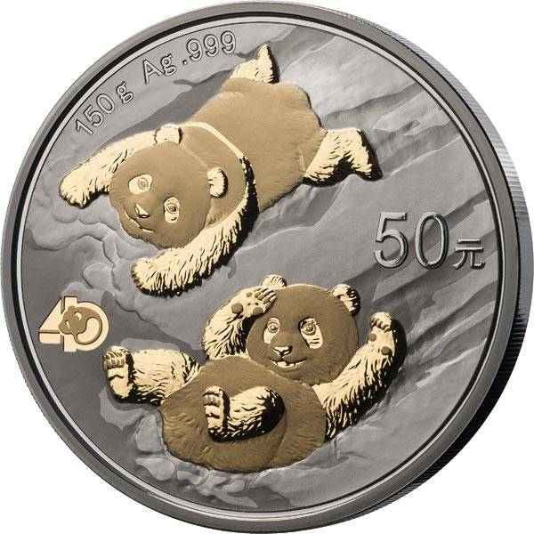 50 Yuan China Panda 2022 Golden Enigma Premium Edition