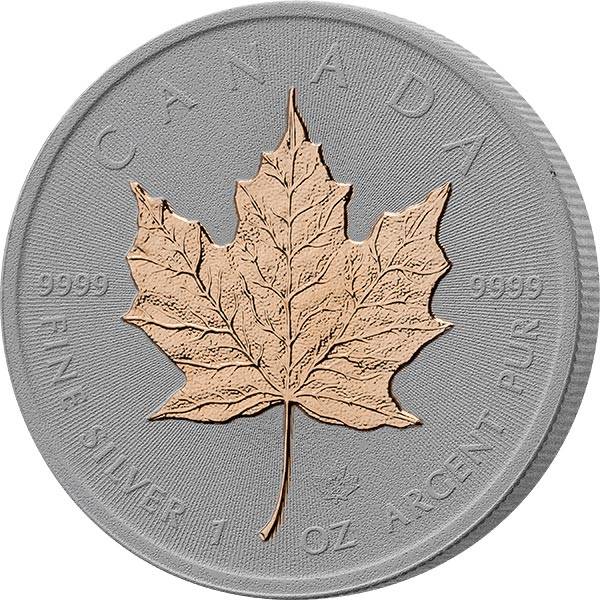 5 Dollars Kanada Maple Leaf 2022 mit Keramikveredelung