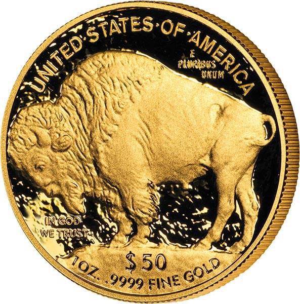 1 Unze Gold USA Buffalo 2021
