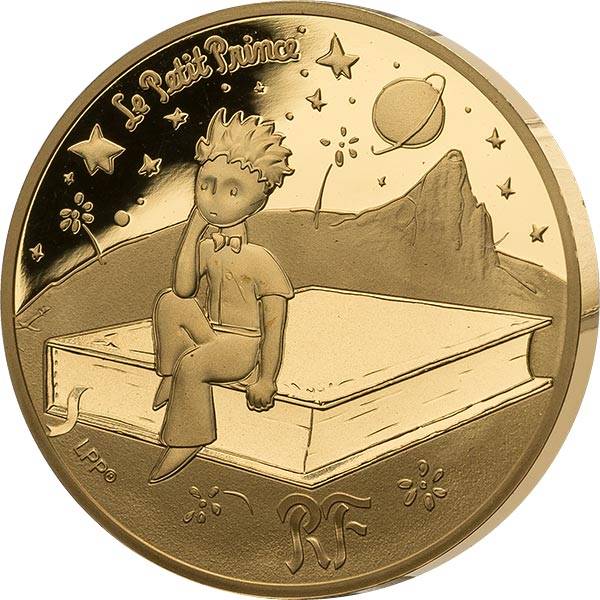 50 Euro Frankreich 75. Jahre Der Kleine Prinz - Buch 2021