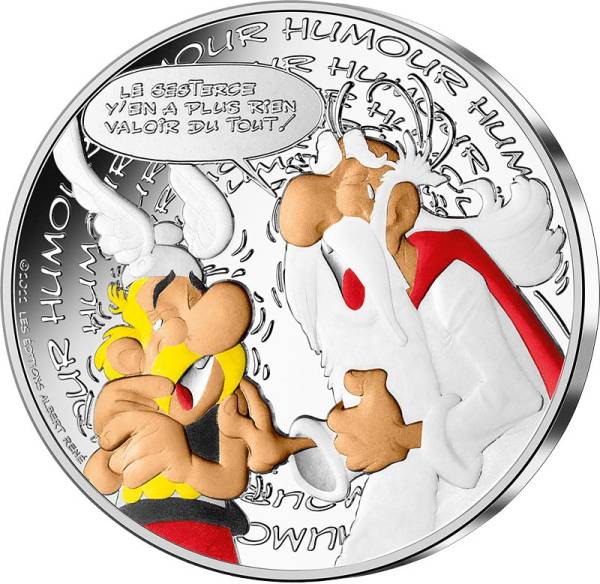10 Euro Frankreich Asterix - Humor 2022
