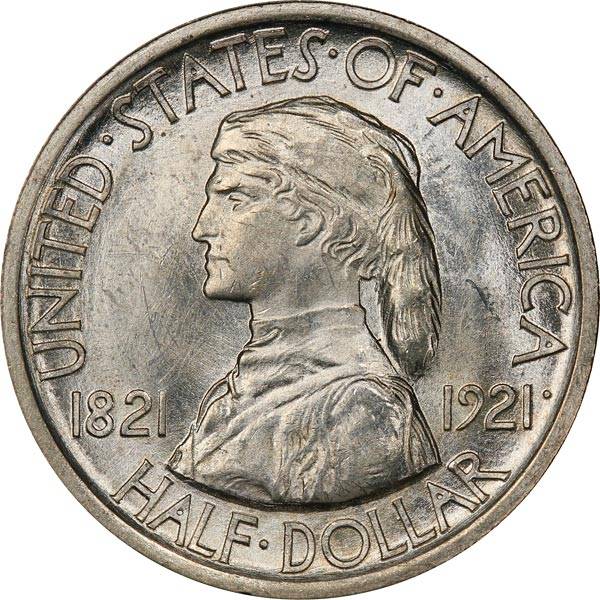 1/2 Dollar USA Missouri 1921